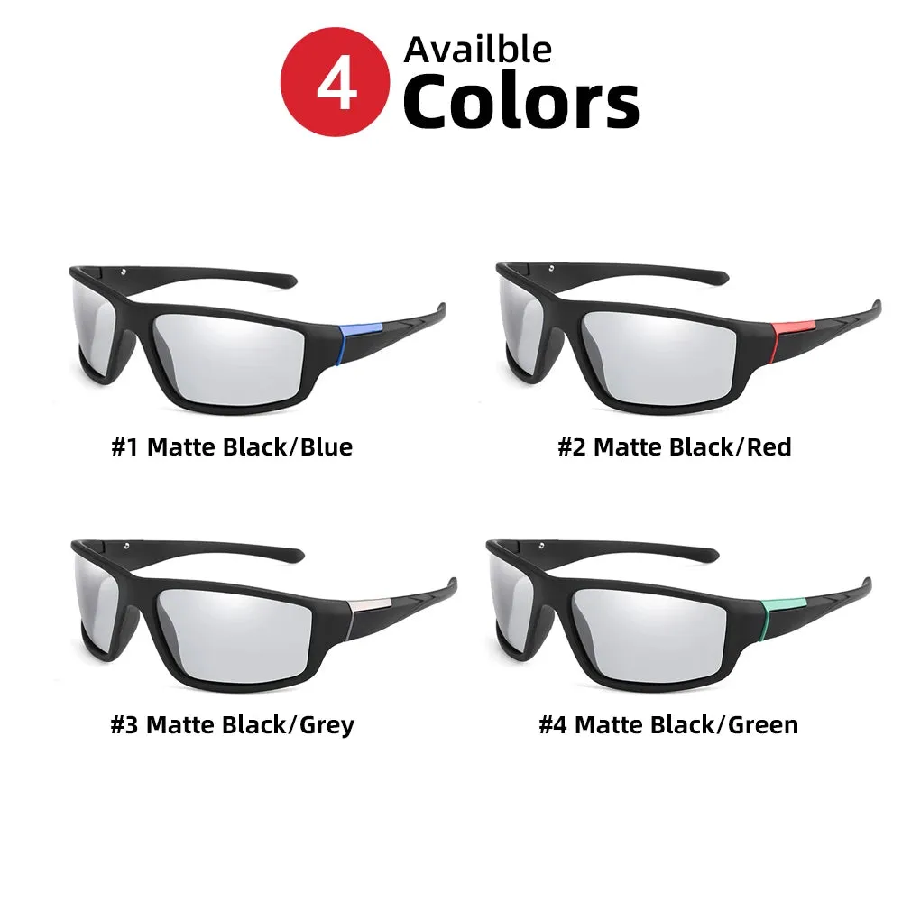 VIVIBEE Men Photochromic Polarized Sunglasses