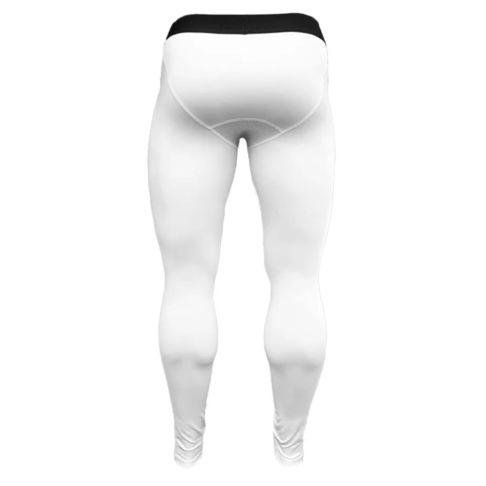 White Compression Tights | Elite Athletic Gear