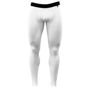 White Compression Tights | Elite Athletic Gear