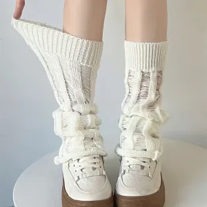 White Leg Warmers
