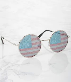 Wholesale Americana Round Sunglasses - M22379AP/FG- Pack of 12