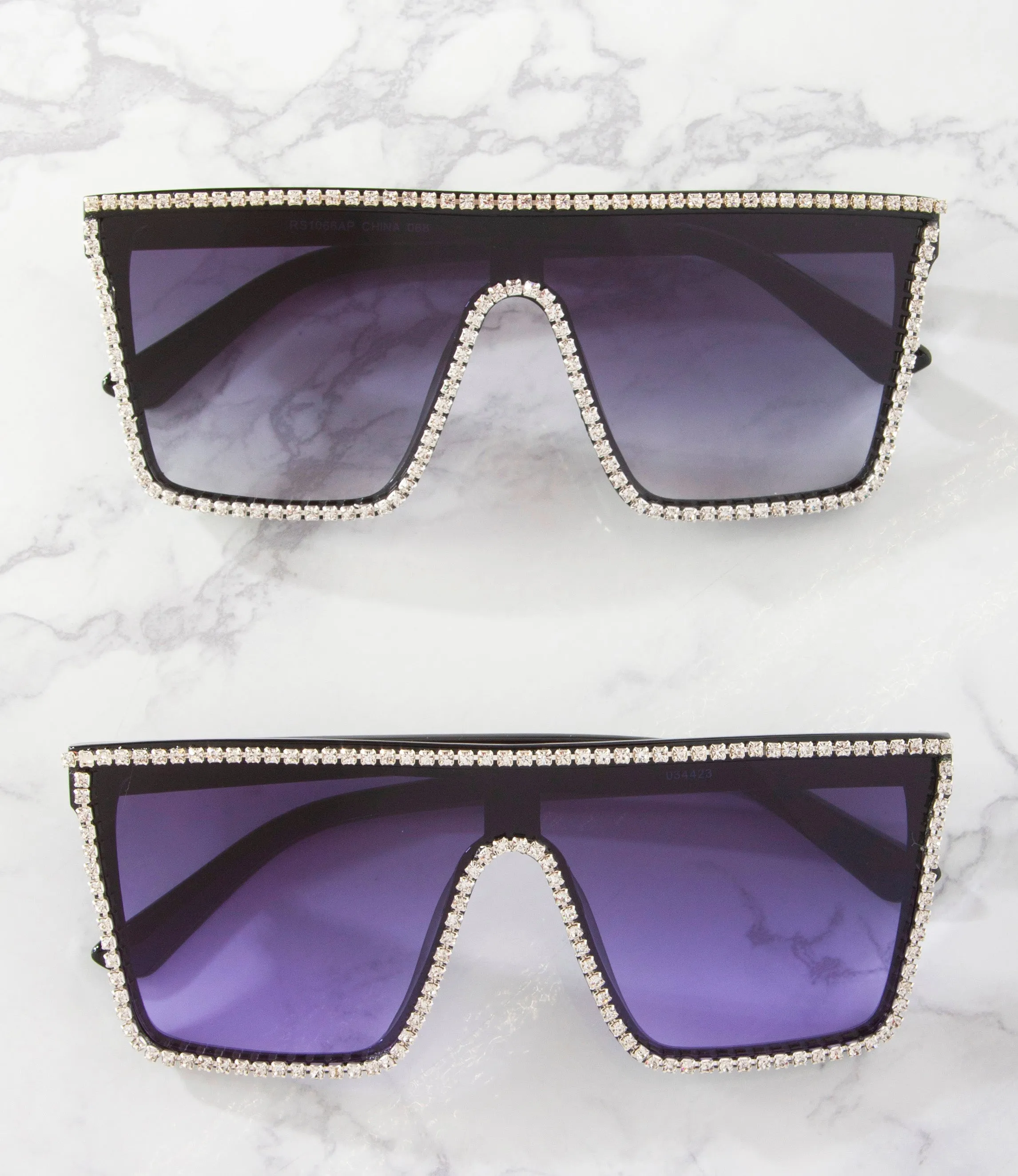 Wholesale Rhinestone Sunglasses - RS1066AP - Pack of 12