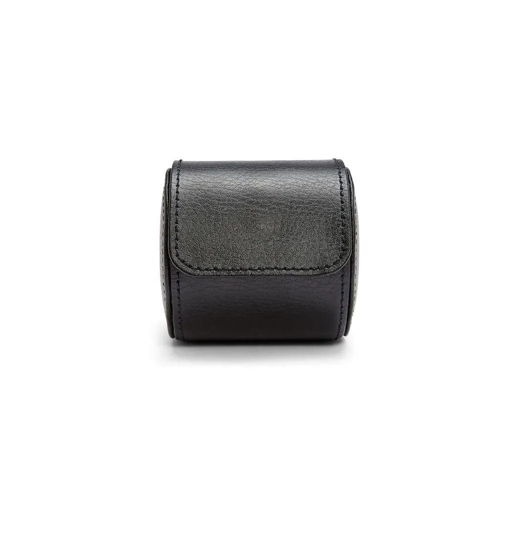WOLF British Racing Single Watch Roll in Black