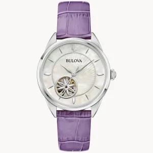 Women's Bulova Watch Purple Band 96L339