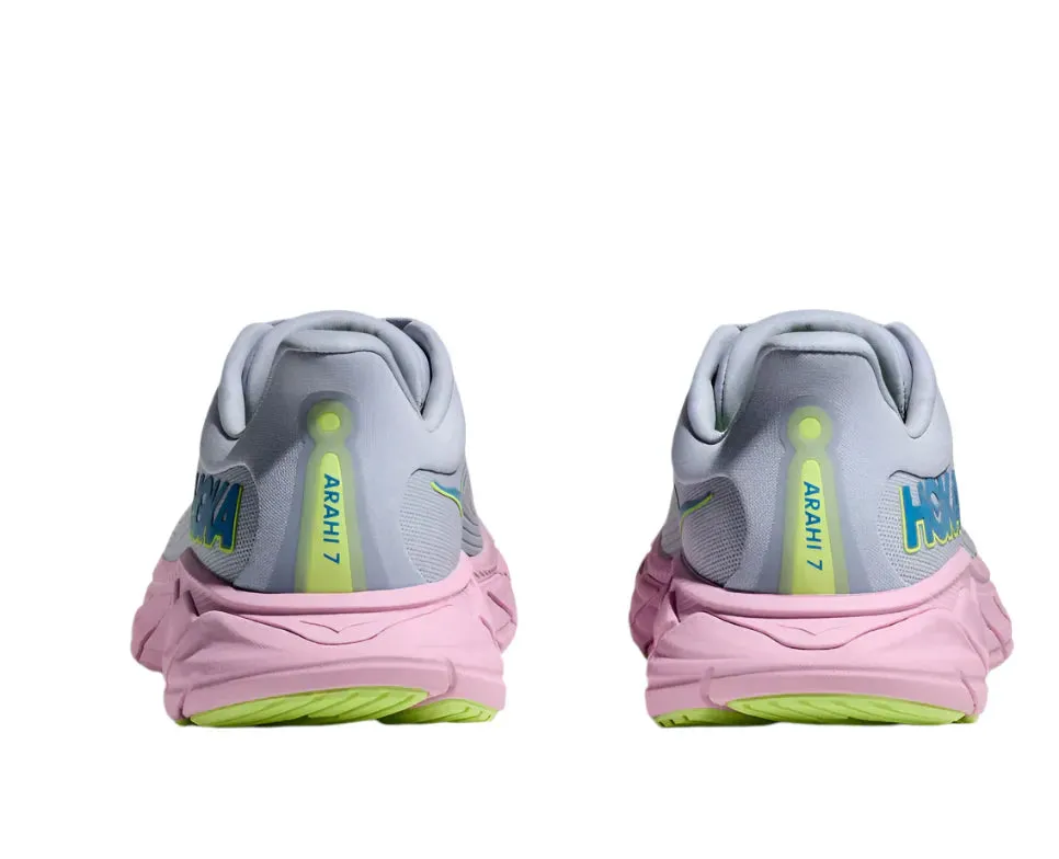 WOMEN'S HOKA ARAHI 7 | GULL / PINK TWILIGHT