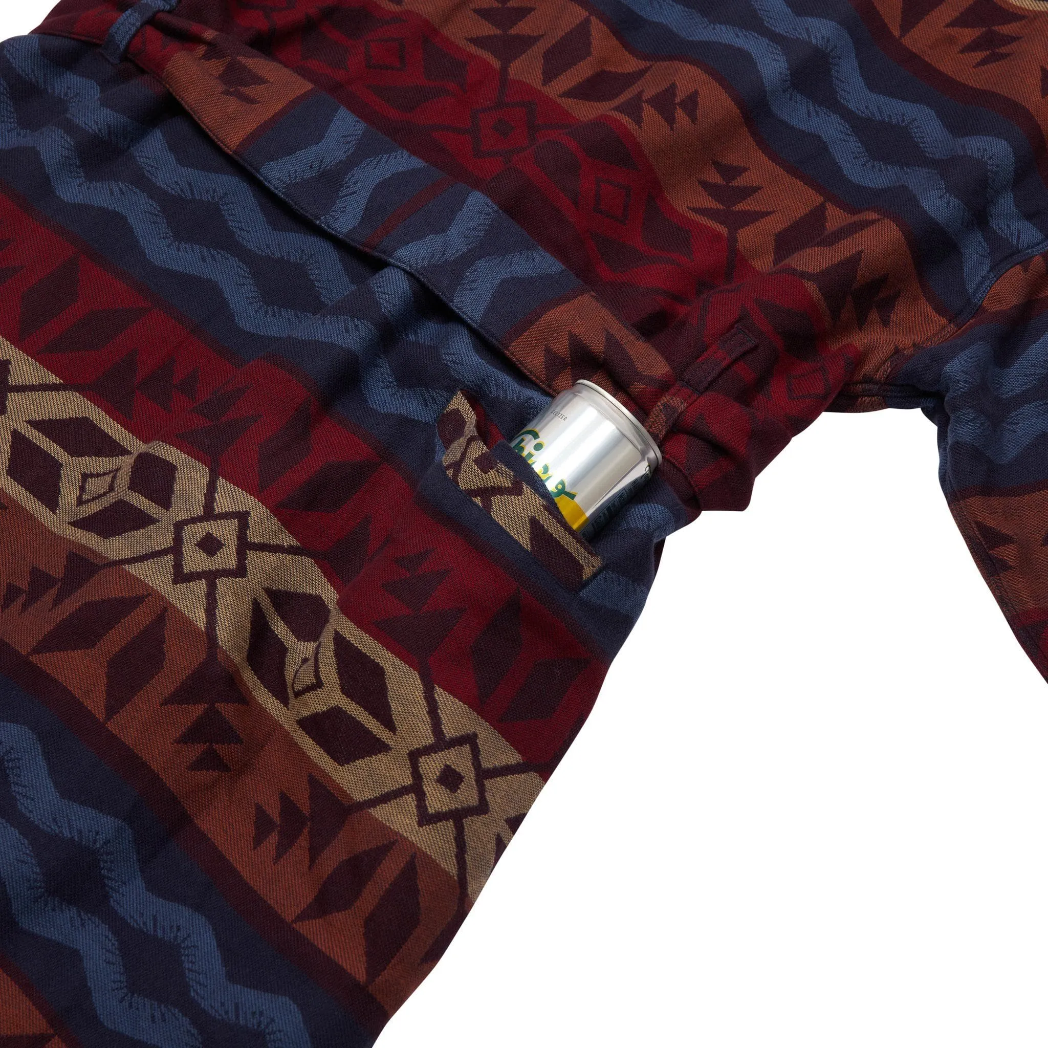 Women’s La Sirena Robe (Long) - Fireside Fair Isle, Ember