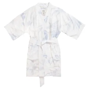 Women’s La Sirena Robe - Vintage Floral, White Sand