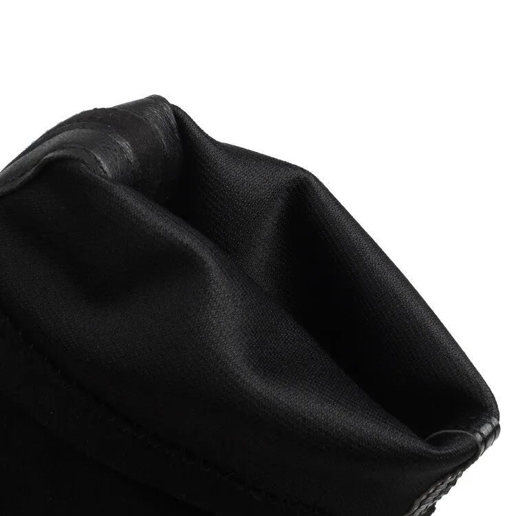 Women's Pointed Toe Thin Heel Short Boots