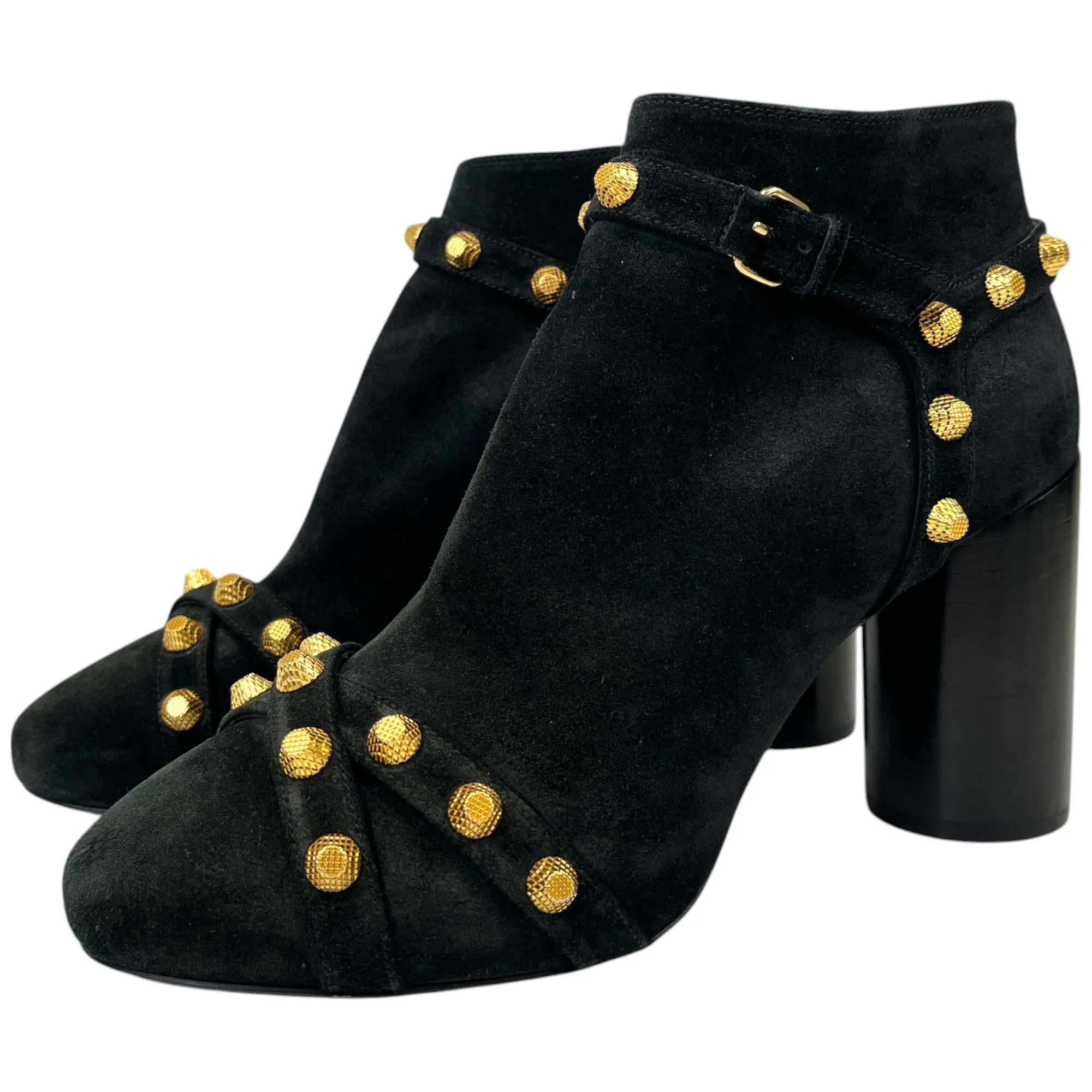 Women's Studded Ankle Boots Black Size EU 38.5 / UK 5.5