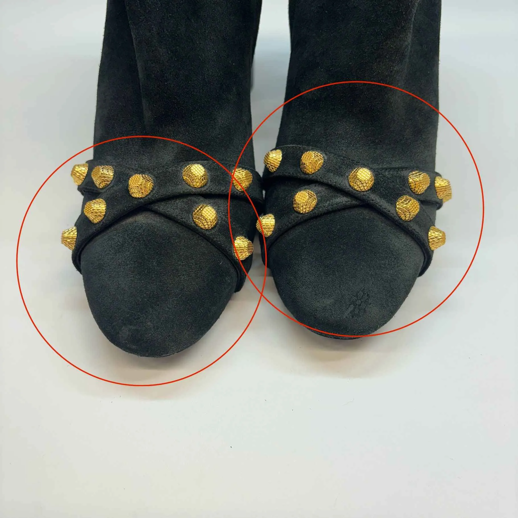 Women's Studded Ankle Boots Black Size EU 38.5 / UK 5.5