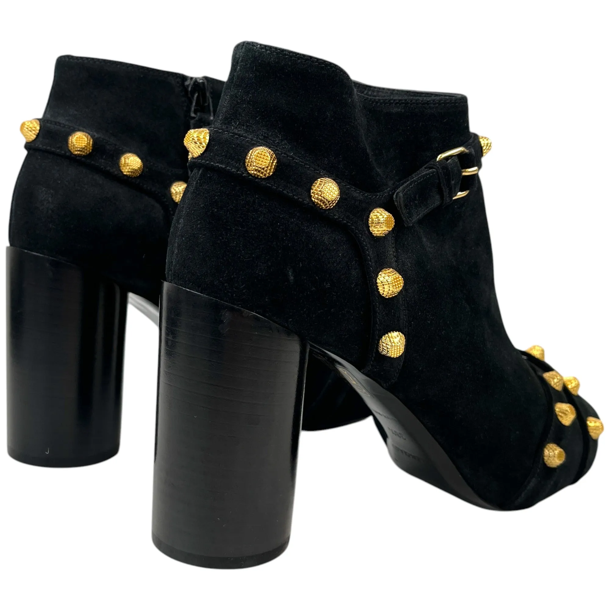 Women's Studded Ankle Boots Black Size EU 38.5 / UK 5.5
