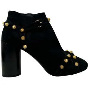 Women's Studded Ankle Boots Black Size EU 38.5 / UK 5.5