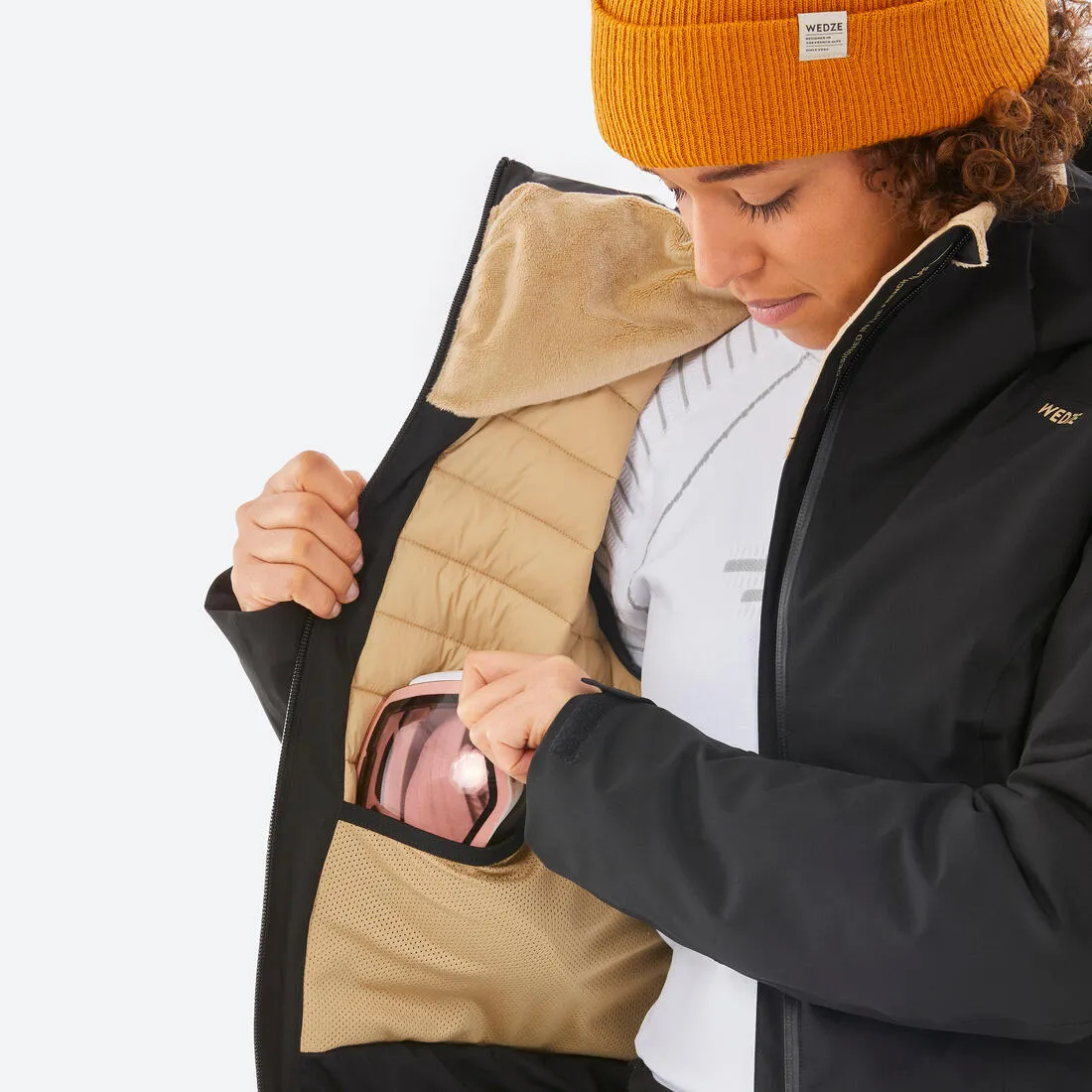 WOMEN’S WARM SKI JACKET 500