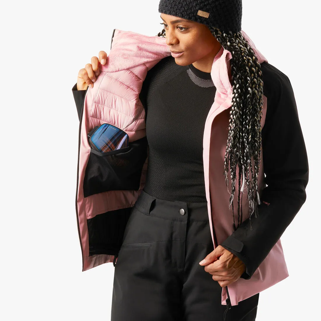 WOMEN’S WARM SKI JACKET 500