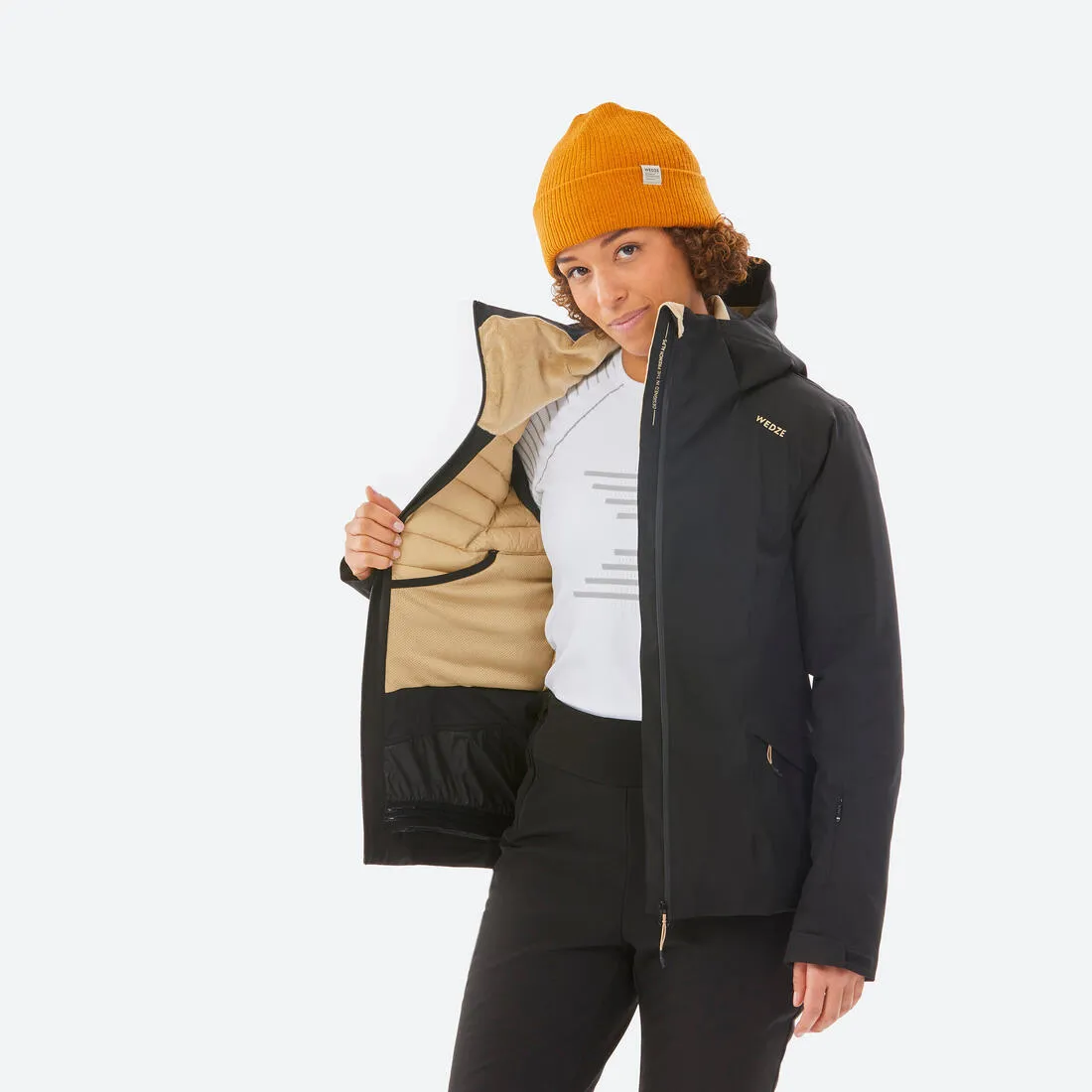 WOMEN’S WARM SKI JACKET 500