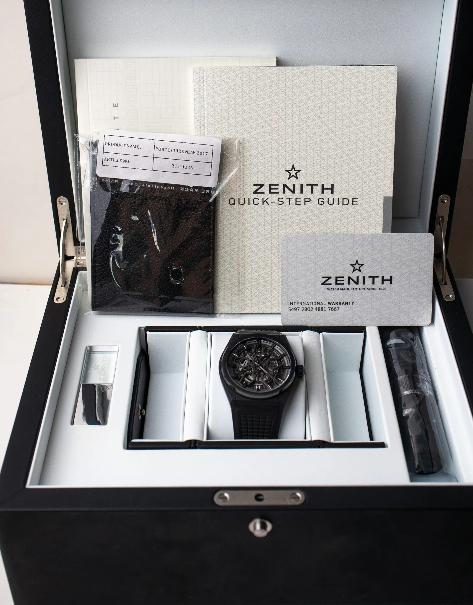 Zenith Defy Black Ceramic 49.9000.670/77.R782